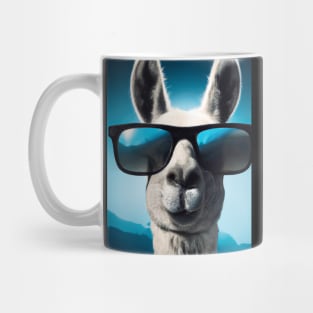 Llama with Sunglasses Mug